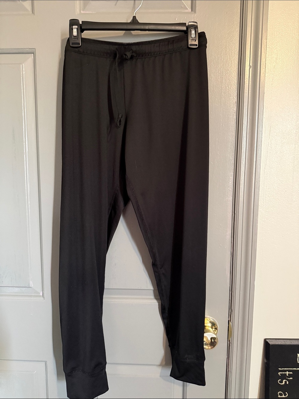 Victoria's Secret Black Joggers with Drawstring